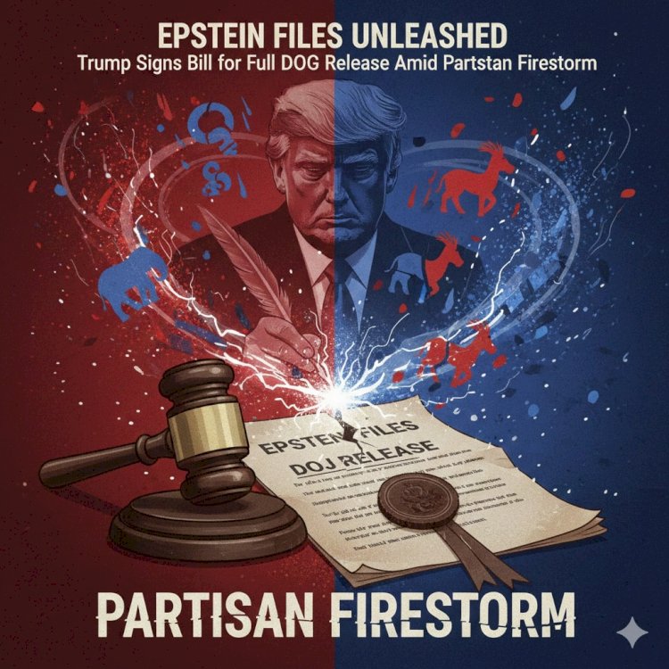 Epstein Files Unleashed: Trump Signs Bill for Full DOJ Release Amid Partisan Firestorm