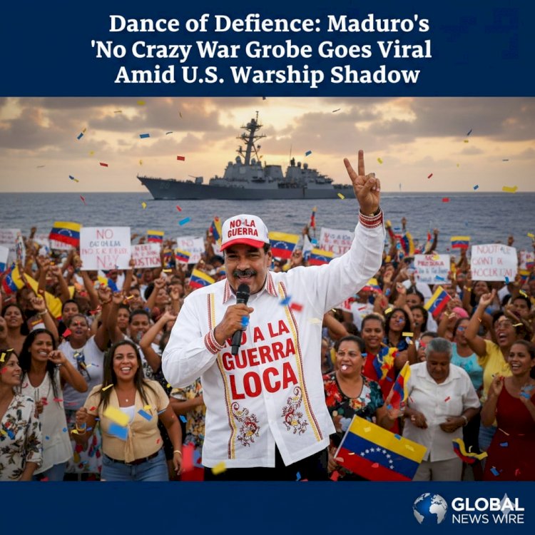 Dance of Defiance: Maduro's "No Crazy War" Groove Goes Viral Amid U.S. Warship Shadow