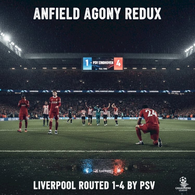Anfield Agony Redux: Liverpool Routed 1-4 by PSV in Champions League Humiliation, as European Nights Deliver Drama and Delights