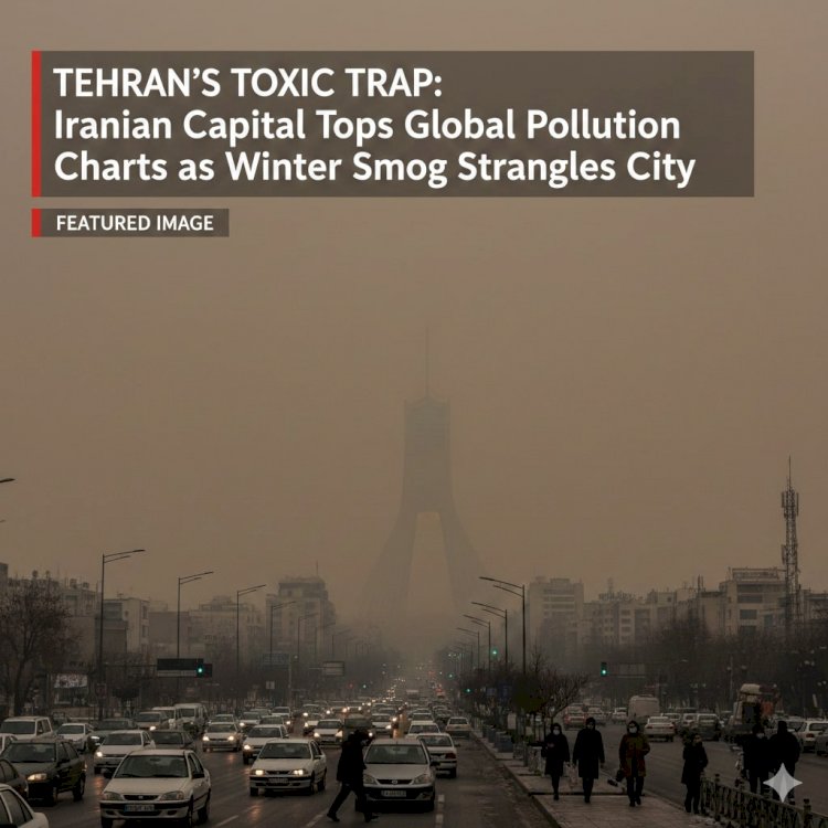 Tehran's Toxic Trap: Iranian Capital Tops Global Pollution Charts as Winter Smog Strangles City