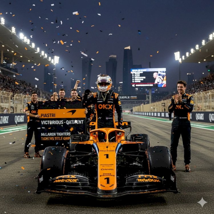 Qatar GP Sprint Thriller: Piastri Storms to Victory as McLaren Tightens Title Grip on Norris