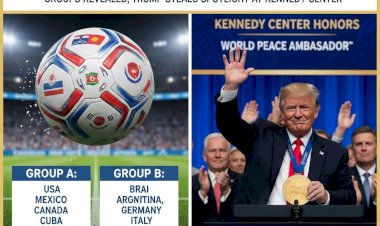 World Cup 2026 Draw: Groups Revealed, Trump's Peace Prize Steals Spotlight at Kennedy Center Ceremony