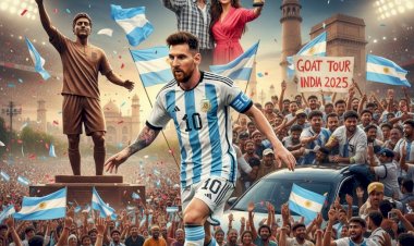 Messi Mania Sweeps India: GOAT Tour 2025 Kicks Off with Chaos, Statues, and Star Power