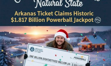 Christmas Miracle in the Natural State: Arkansas Ticket Claims Historic $1.817 Billion Powerball Jackpot