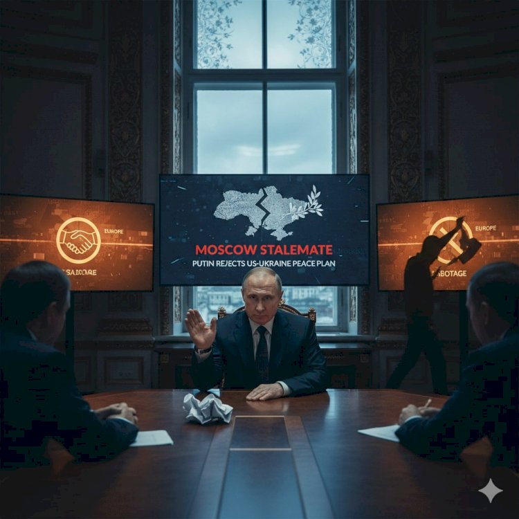 Moscow Stalemate: Putin Rejects US-Ukraine Peace Plan After Five-Hour Talks, Blames Europe for Sabotage