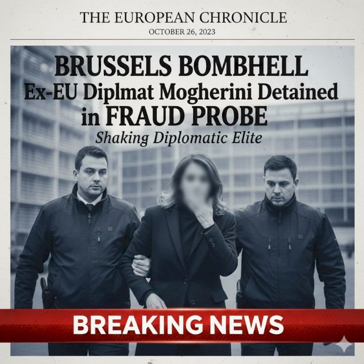 Brussels Bombshell: Ex-EU Diplomat Mogherini Detained in Fraud Probe Shaking Diplomatic Elite