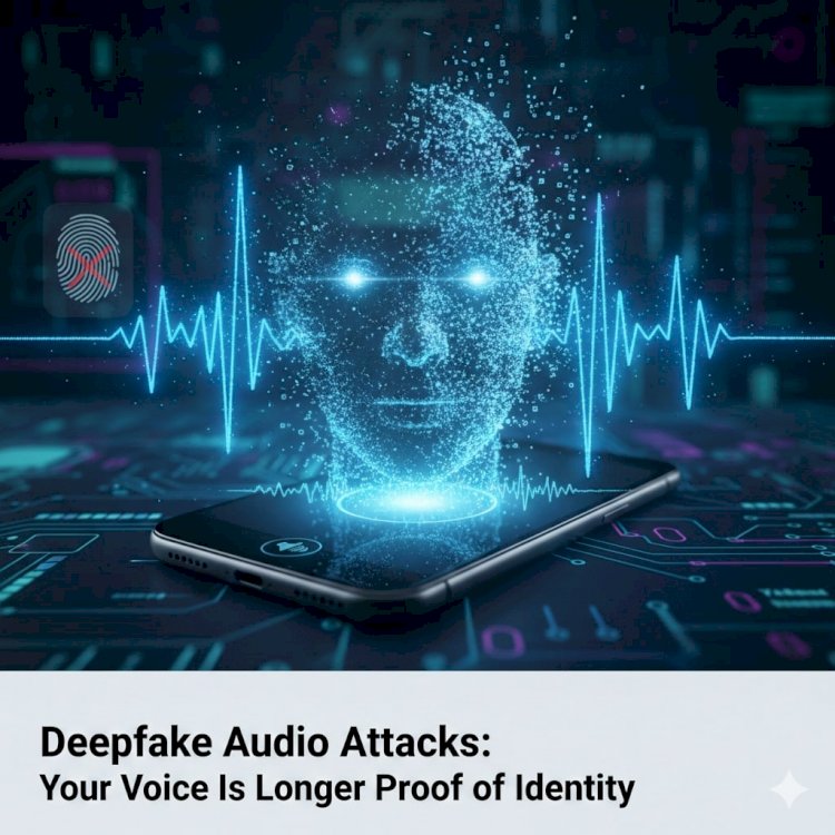 Deepfake Audio Attacks: Your Voice Is No Longer Proof of Identity