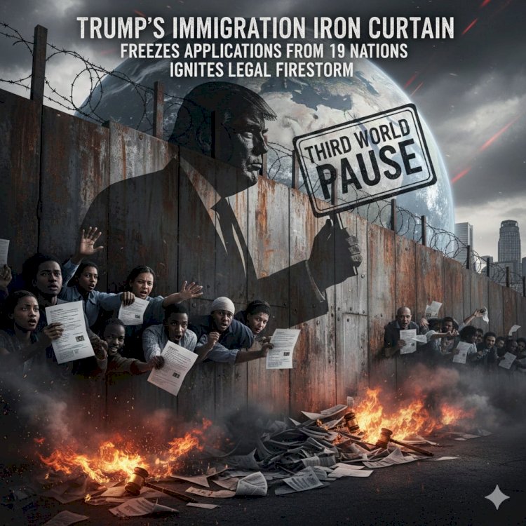 Trump's Immigration Iron Curtain: "Third World Pause" Freezes Applications from 19 Nations, Ignites Legal Firestorm