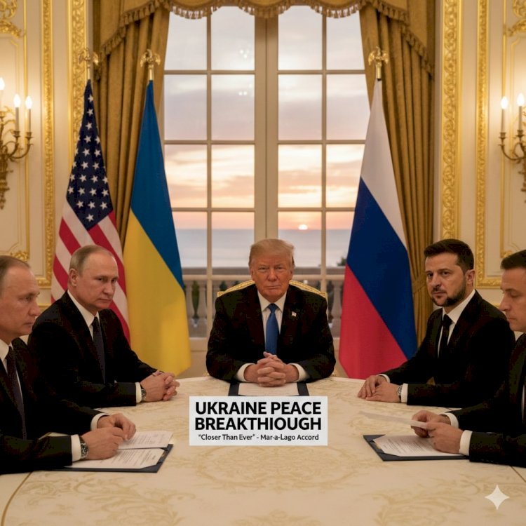 Ukraine Peace Talks: "Closer Than Ever" as Trump Hosts Zelenskyy and Putin Aides in Mar-a-Lago Breakthrough