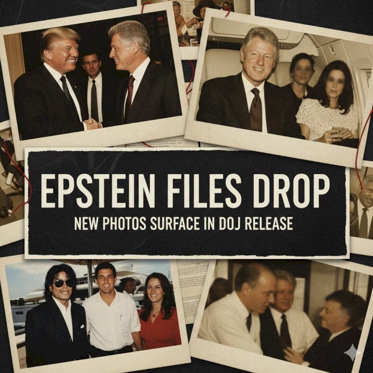 Epstein Files Drop: New Photos of Trump, Clinton, Jackson, and More Surface in DOJ Release