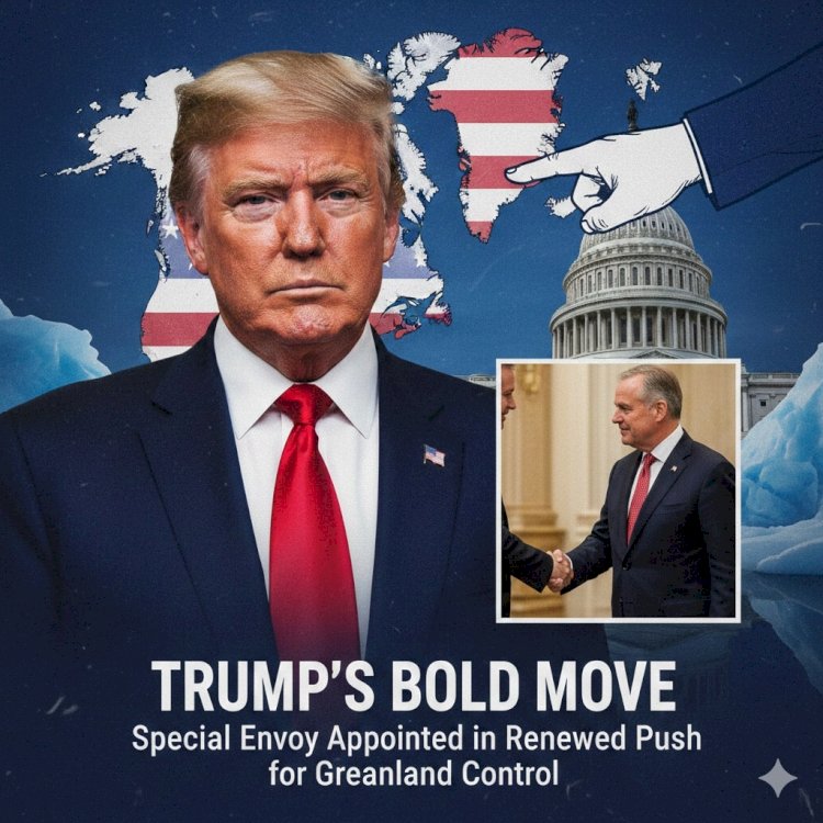 Trump's Bold Move: Special Envoy Appointed in Renewed Push for Greenland Control