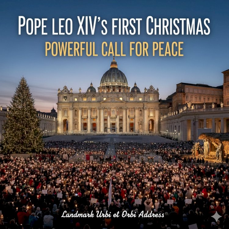 Pope Leo XIV's First Christmas: Powerful Call for Peace in Landmark Urbi et Orbi Address