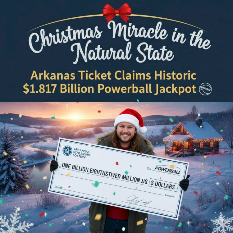Christmas Miracle in the Natural State: Arkansas Ticket Claims Historic $1.817 Billion Powerball Jackpot
