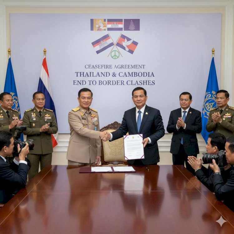 Thailand and Cambodia Sign Ceasefire: End to Weeks of Deadly Border Clashes