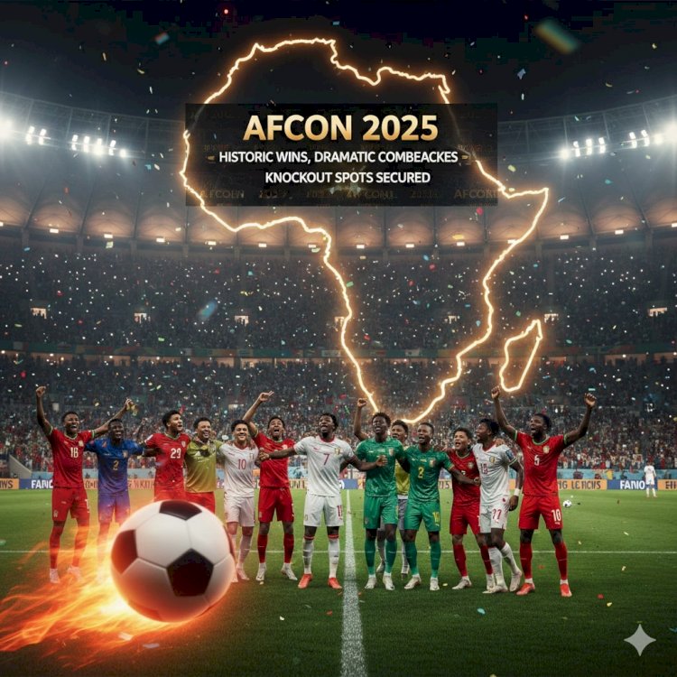 AFCON 2025 Heats Up: Historic Wins, Dramatic Comebacks, and Knockout Spots Secured