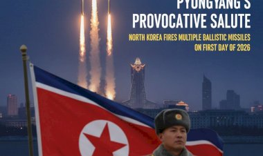 Pyongyang's Provocative Salute: North Korea Fires Multiple Ballistic Missiles on First Day of 2026
