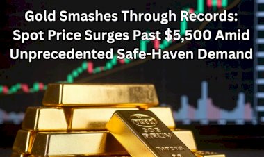 Gold Smashes Through Records: Spot Price Surges Past $5,500 Amid Unprecedented Safe-Haven Demand