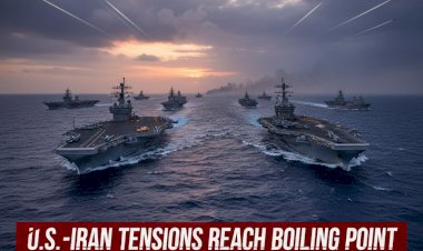 U.S.-Iran Tensions Reach Boiling Point as Naval Armada Approaches and Threats Fly