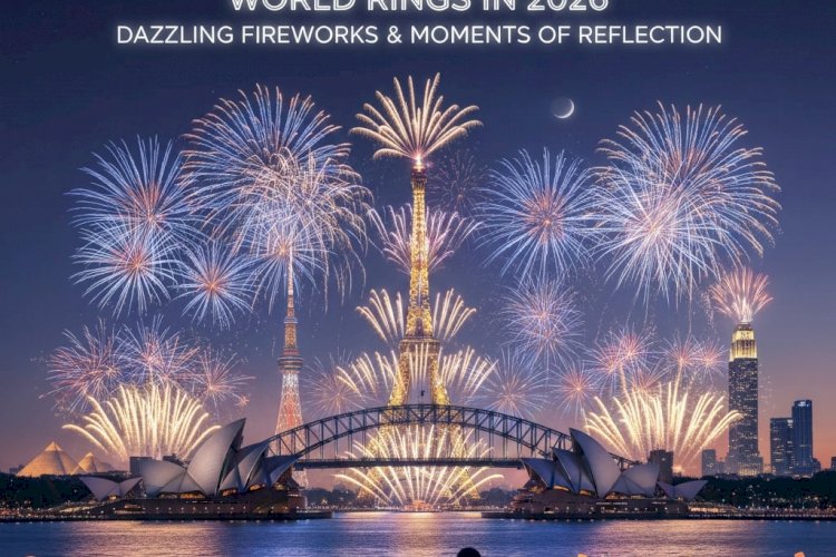 Global Spectacle: World Rings in 2026 with Dazzling Fireworks and ...