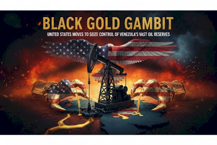Gold Gambit Black Gold Gambit: United States Moves to Seize Control of Venezuela's ...
