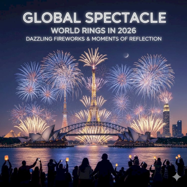 Global Spectacle: World Rings in 2026 with Dazzling Fireworks and Moments of Reflection