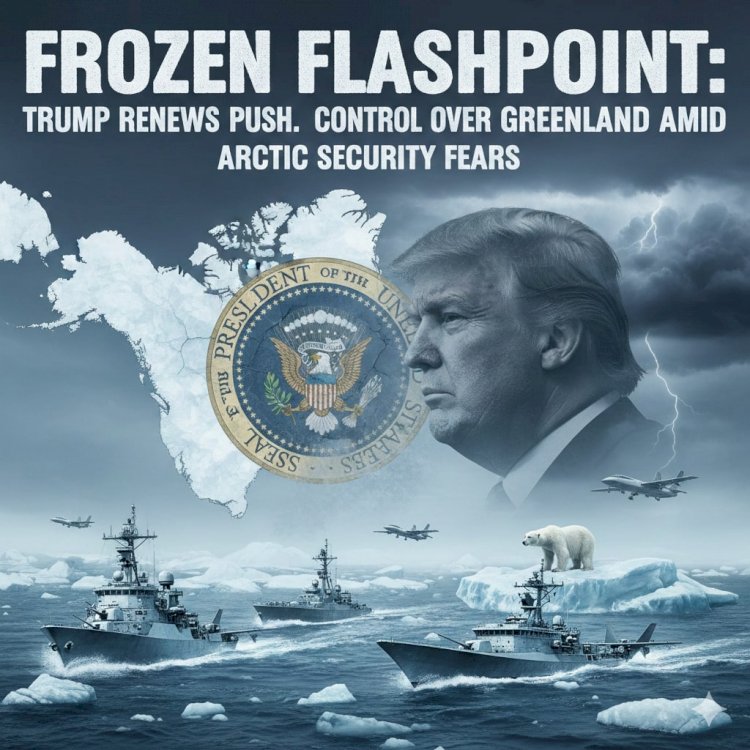 Frozen Flashpoint: Trump Renews Push for U.S. Control Over Greenland Amid Arctic Security Fears