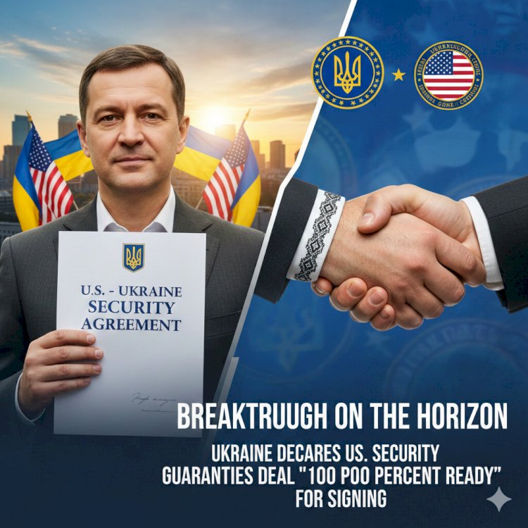 Breakthrough on the Horizon: Ukraine Declares U.S. Security Guarantees Deal '100 Percent Ready' for Signing