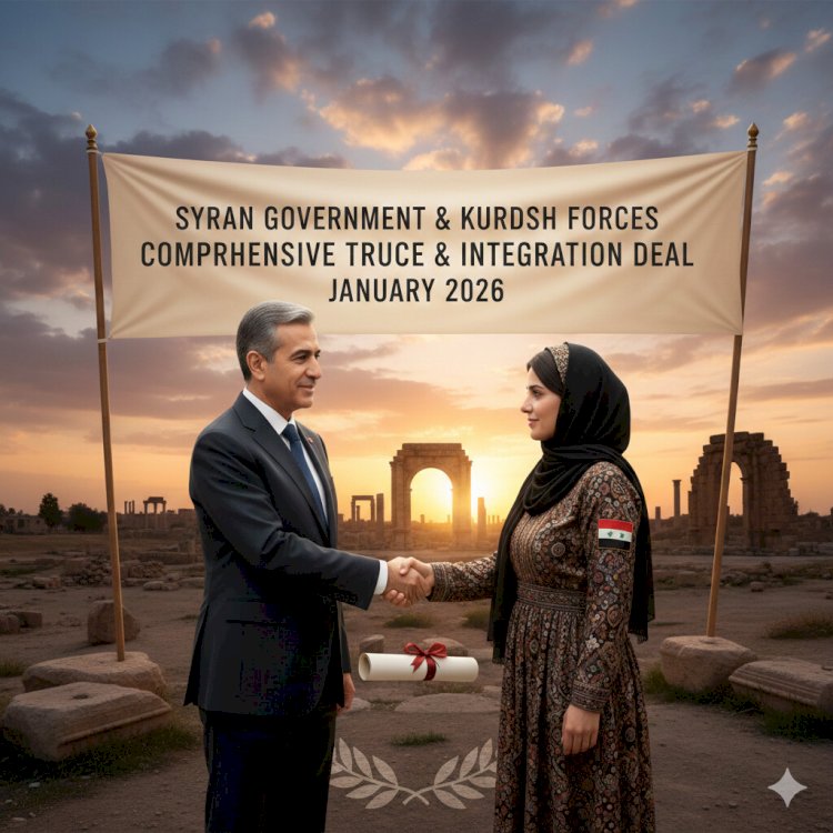 Syrian Government and Kurdish Forces Seal Comprehensive Truce with Phased Integration Deal