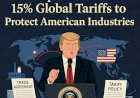 Trump Announces 15% Global Tariffs to Protect American Industries