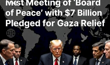 Trump Convenes First Meeting of 'Board of Peace' with $7 Billion Pledged for Gaza Relief