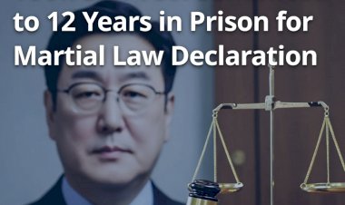 Yoon Suk Yeol Sentenced to 12 Years in Prison for Martial Law Declaration
