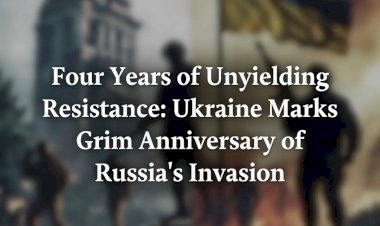 Four Years of Unyielding Resistance: Ukraine Marks Grim Anniversary of Russia's Invasion
