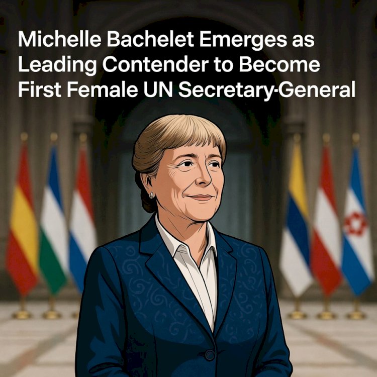 Michelle Bachelet Emerges as Leading Contender to Become First Female UN Secretary-General