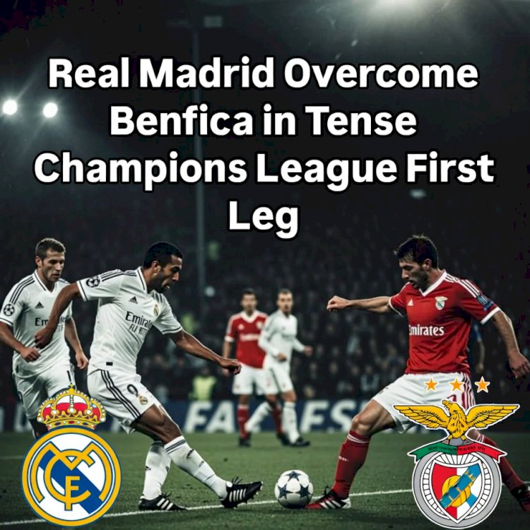 Real Madrid Secure Slim 1-0 Advantage Over Benfica in Champions League First Leg