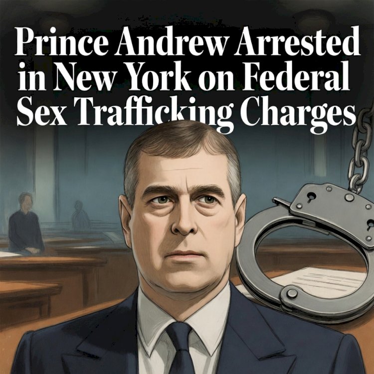 Prince Andrew Arrested in New York on Federal Sex Trafficking Charges
