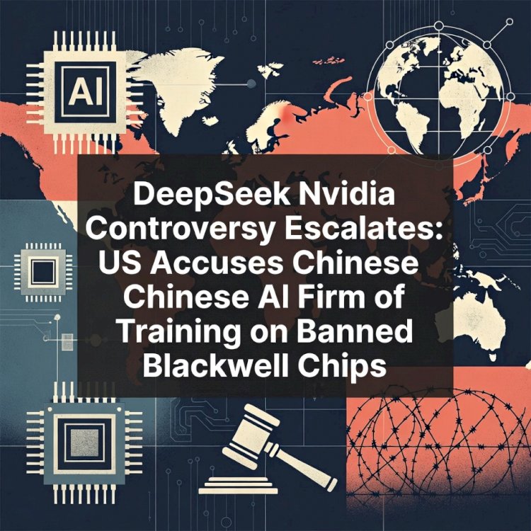 DeepSeek Nvidia Controversy Escalates: US Accuses Chinese AI Firm of Training on Banned Blackwell Chips
