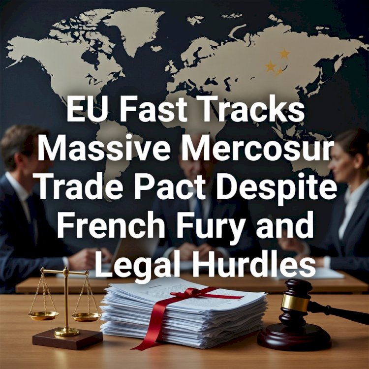 EU Fast Tracks Massive Mercosur Trade Pact Despite French Fury and Legal Hurdles